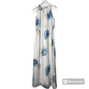 Old Navy Floral Chiffon Maxi Dress size medium